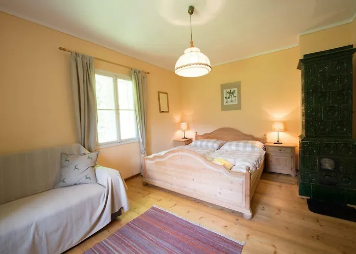 Dağ evi Waldhaus Ahornau *